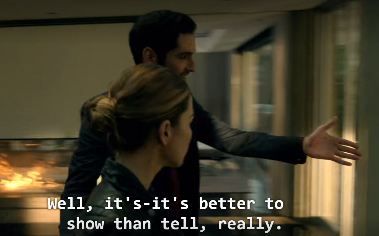 better to show lucifer