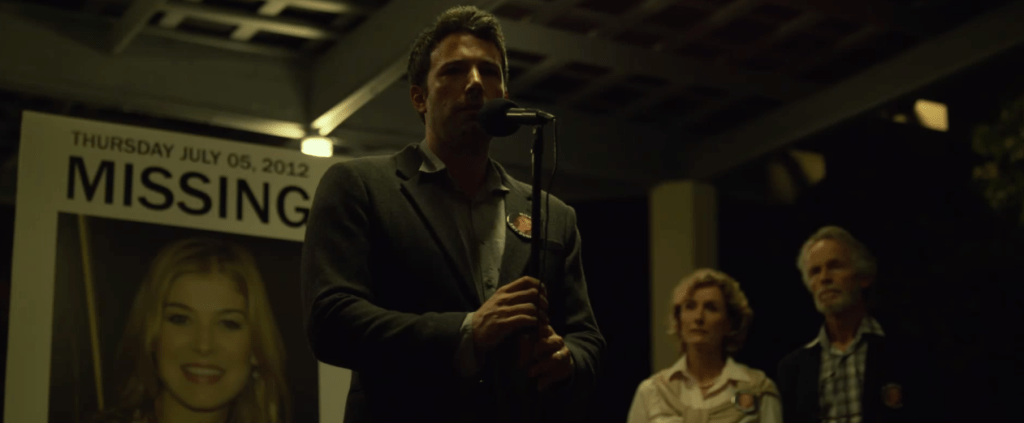 Una scena tratta dal film "L'amore bugiardo - Gone Girl"