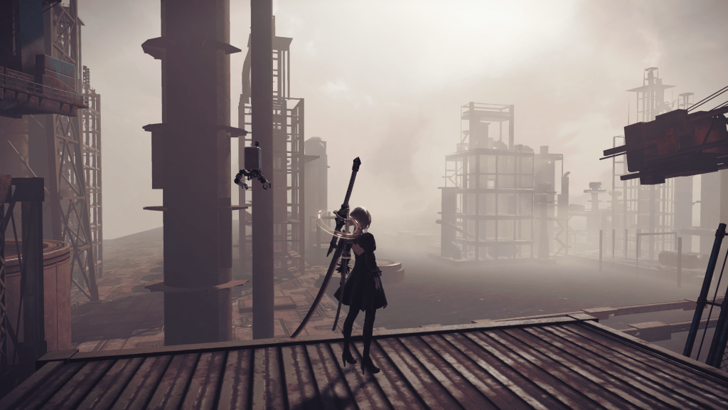 Uno screenshot di Nier: Automata