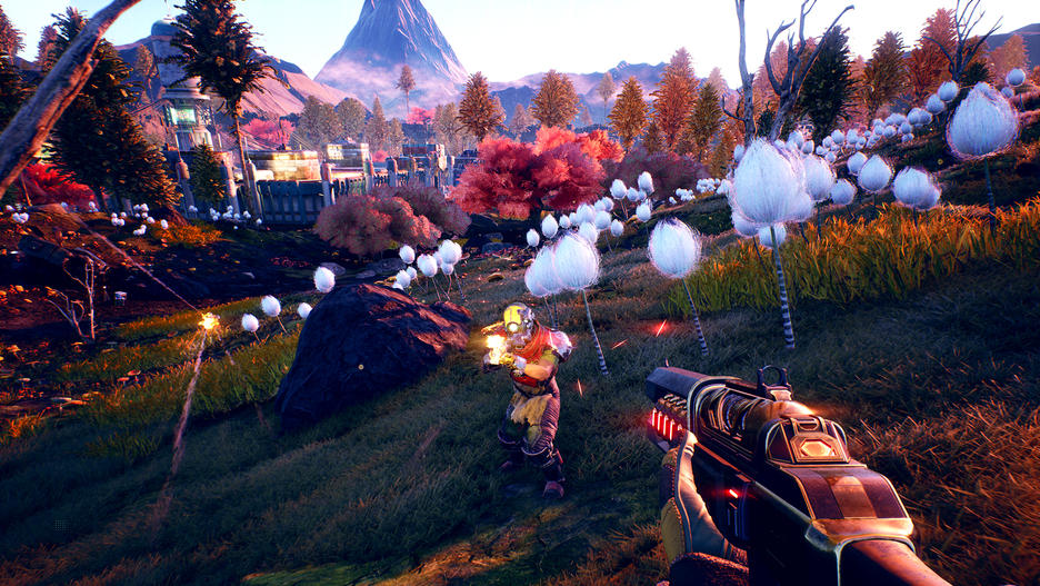 Uno screenshot di The Outer Worlds