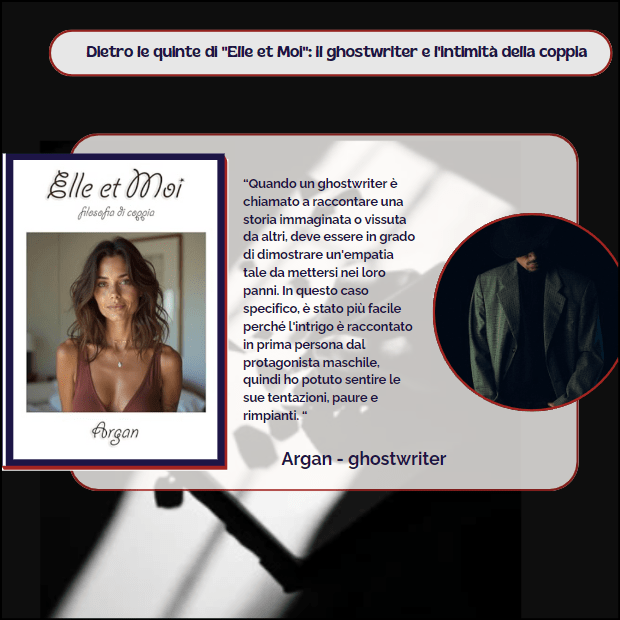 Dietro le quinte di “Elle et Moi”: il ghostwriter e l’intimità della coppia ft.&nbsp;Argan