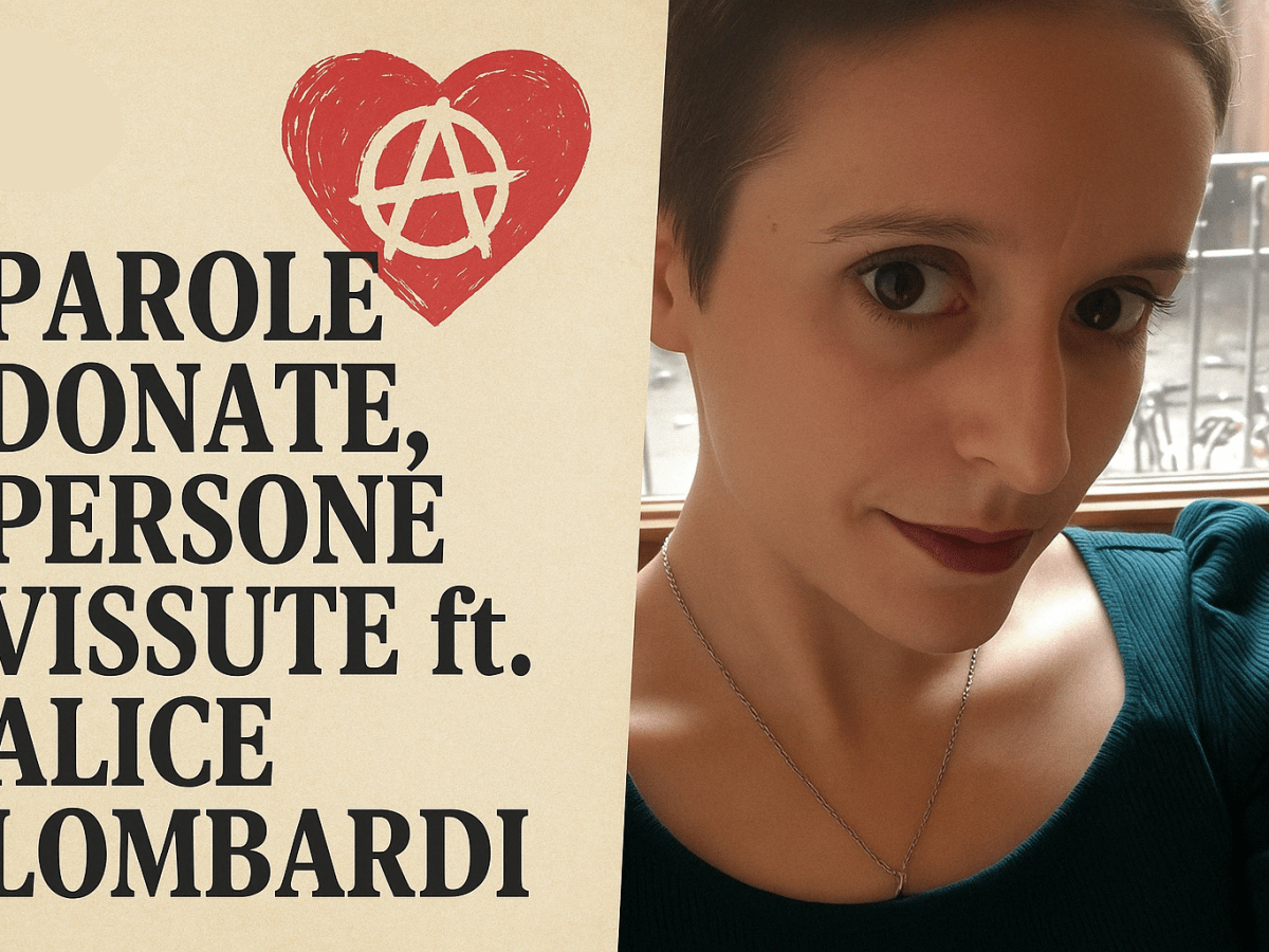 Parole donate, persone vissute ft. Alice&nbsp;Lombardi