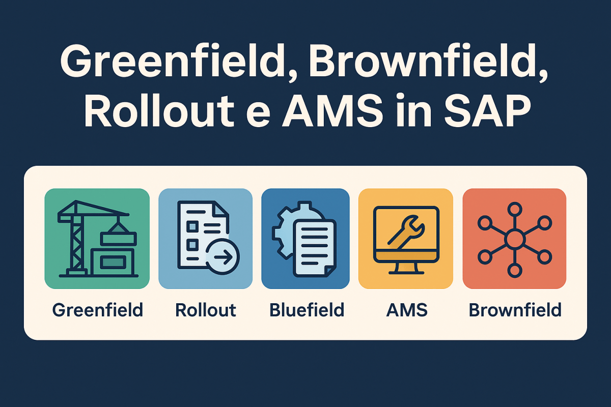 Progetti Greenfield, Brownfield, Rollout e AMS: capire le differenze per scegliere il giusto percorso&nbsp;professionale