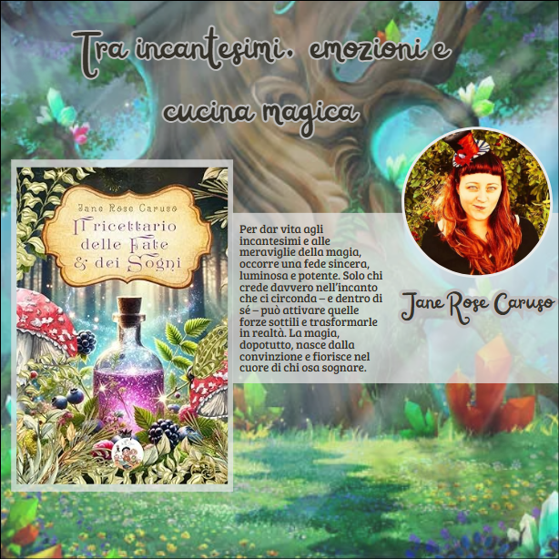 Tra incantesimi, emozioni e cucina magica – “Il Ricettario delle Fate e dei Sogni” ft. Jane Rose&nbsp;Caruso