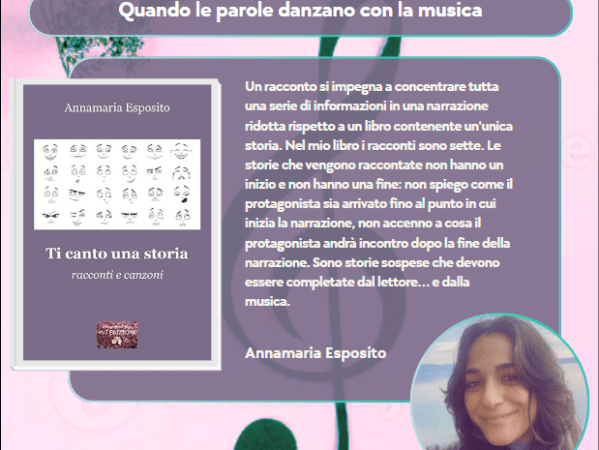 Quando le parole danzano con la musica – “Ti canto una storia. Racconti e canzoni” ft. Annamaria&nbsp;Esposito