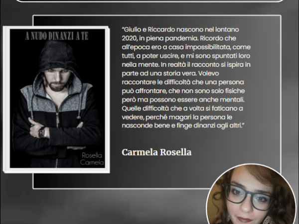 Quando l’amore mette a nudo le paure – “A nudo dinanzi a te” ft. Carmela&nbsp;Rosella