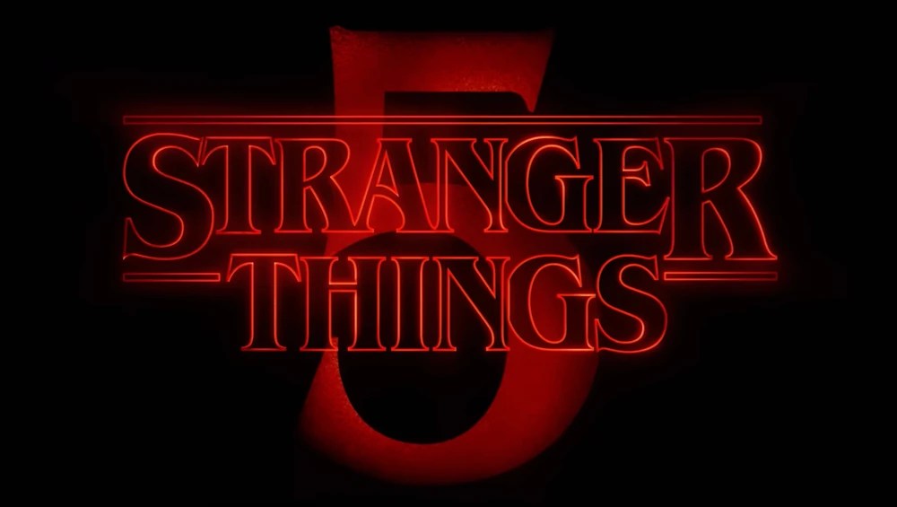 Il logo di Stranger Things 5